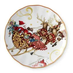 Twas The Night Before Christmas Salad Plates -TABLETOP BAR STORE 3576733 img32z