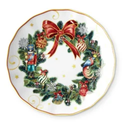 Twas The Night Before Christmas Salad Plates -TABLETOP BAR STORE 6692463 img79z