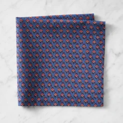 AERIN Small Block Print Napkins, Set of 4 - Plum Floral