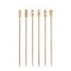 Antique Brass Cocktail Picks, Set of 6