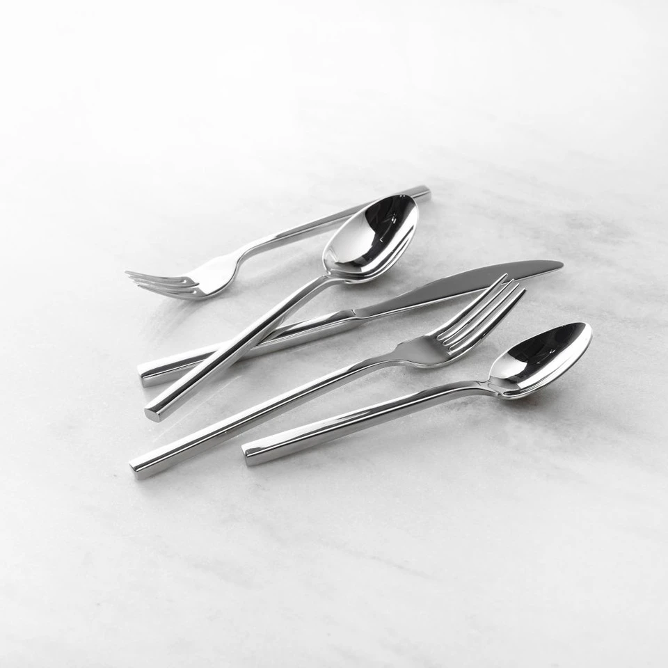 Arezzo Brushed Cutlery Place Setting 4 Arezzo Brushed Cutlery Place Setting - Image 2