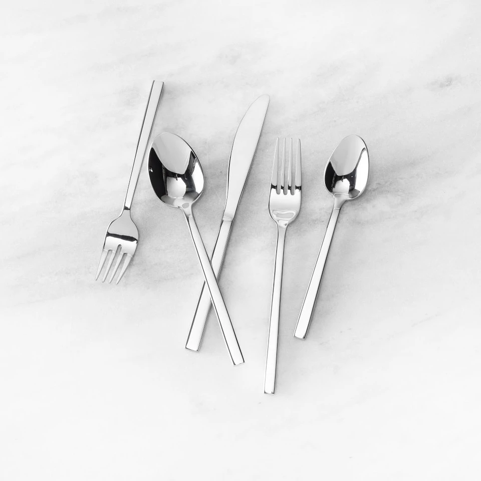 Arezzo Brushed Cutlery Place Setting 5 Arezzo Brushed Cutlery Place Setting - Image 3