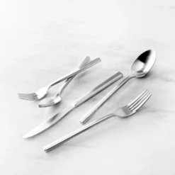 Arezzo Brushed Cutlery Place Setting 23 Arezzo Brushed Cutlery Place Setting -TABLETOP BAR STORE arezzo brushed flatware placesetting 202229 0429 fortessa arezzo flatware sets z