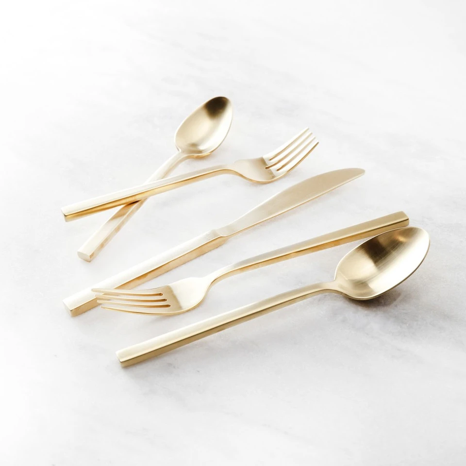 Arezzo Brushed Cutlery Place Setting 8 Arezzo Brushed Cutlery Place Setting - Image 6