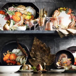 Fortessa Arezzo Brushed Gold 5-Piece Cutlery Set -TABLETOP BAR STORE arezzo brushed gold flatware placesetting alt2 imgz