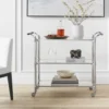 Beckett Bar Cart, Brass
