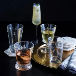La Rochere Bee Tall Tumblers -TABLETOP BAR STORE bee tall tumblers set of 6 202010 0011 la rochere bee goblets set of 6 z