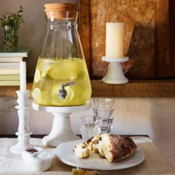 Cork-Lidded Beverage Dispenser -TABLETOP BAR STORE beverage dispenser with cork lid spr 14 202240 0033 cork lid beverage dispenser z