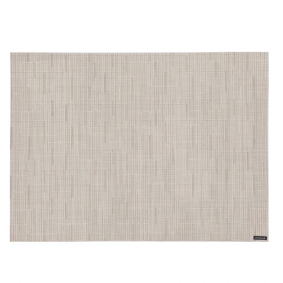 Chilewich Bamboo Placemat, Chalk 5 Chilewich Bamboo Placemat, Chalk - Image 3