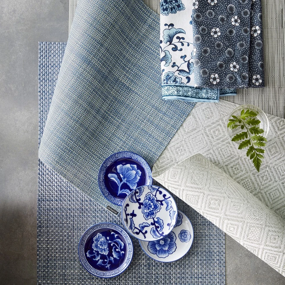 Chilewich Basketweave Placemat, Oyster 6 Chilewich Basketweave Placemat, Oyster - Image 4