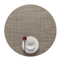 Chilewich Mini Basketweave Round Placemats
