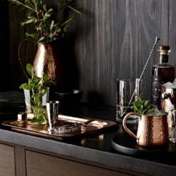 Copper Mug 19 Copper Mug -TABLETOP BAR STORE copper moscow mule mug 202220 0016 hammered copper tray z