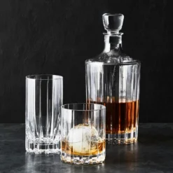 Dorset Crystal Double Old-Fashioned Glass, Each -TABLETOP BAR STORE dorset crystal double old fashioned glass 202240 0035 dorset spirit decanter z