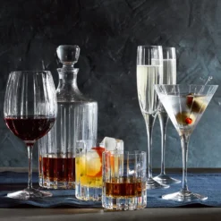 TABLETOP BAR STORE -TABLETOP BAR STORE dorset crystal triple old fashioned glass 202221 0002 dorset crystal triple old fashioned glasses z