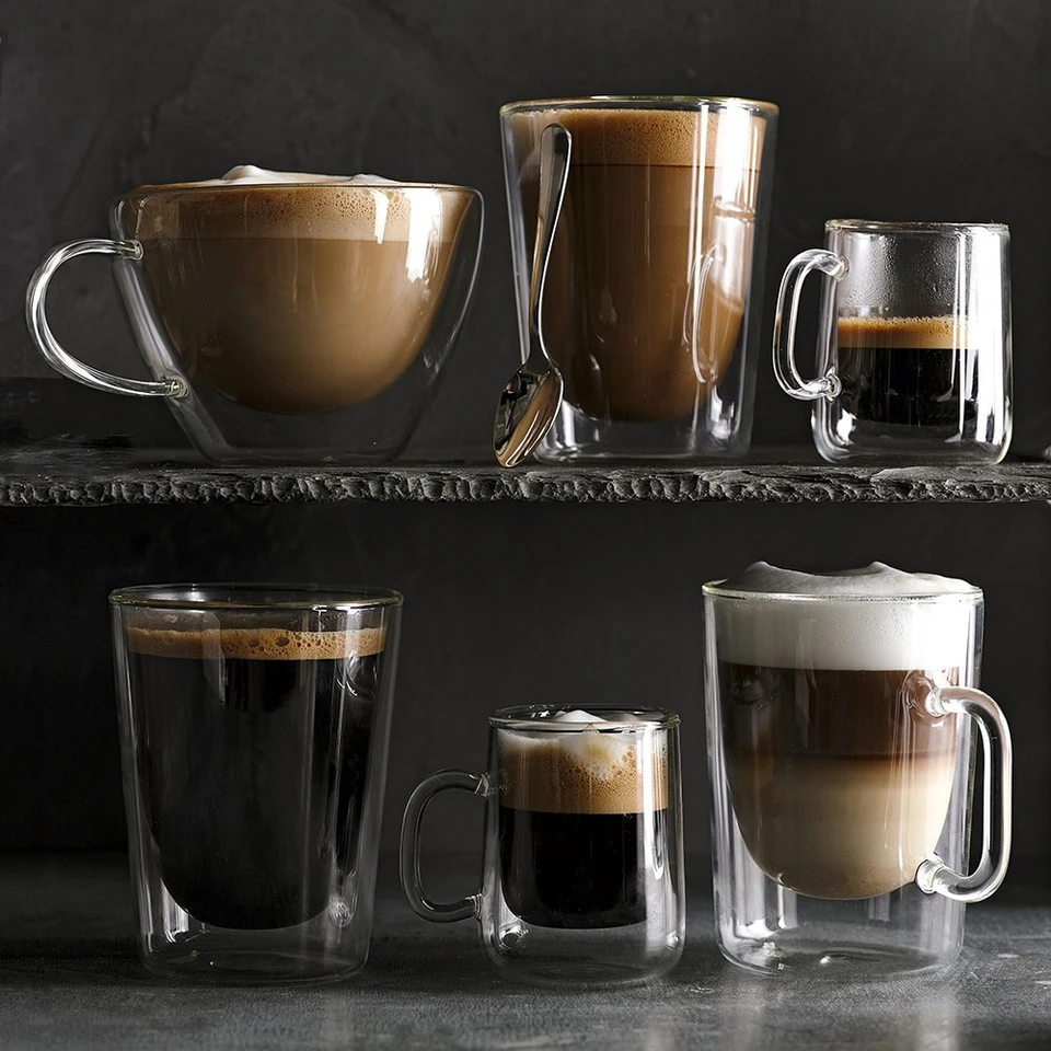 Double-Wall Glass Latte Mug 8 Double-Wall Glass Latte Mug - Image 6