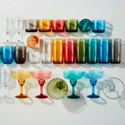 DuraClear® Tritan Outdoor Margarita Glasses, Multicoloured, Set of 6 11 DuraClear® Tritan Outdoor Margarita Glasses, Multicoloured, Set of 6 -TABLETOP BAR STORE duraclear tritan margarita glasses set of 6 multicolored 202214 0018 duraclear tritan outdoor drinkware collection z
