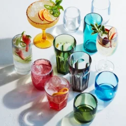 DuraClear® Tritan Outdoor White Wine Glasses, Set of 6 -TABLETOP BAR STORE duraclear tritan white wine glasses 202111 0003 duraclear tritan osteria bordeaux glasses multicolored z