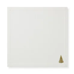 Embroidered Festive Napkins, Set of 4 -TABLETOP BAR STORE embroidered holiday napkins 202233 0094 embroidered holiday napkins set of 4 z