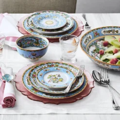 Famille Rose Dinner Plates, Each -TABLETOP BAR STORE famille rose dinnerware collection 202152 0256 famille rose dinner plates z