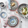 Famille Rose Dinner Plates, Each -TABLETOP BAR STORE famille rose dinnerware collection 202206 0051 famille rose dinnerware collection z