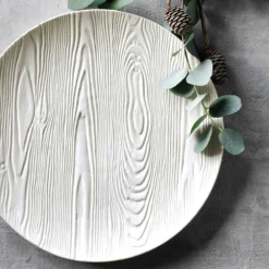 Faux Wood Charger Plate -TABLETOP BAR STORE faux bois charger plate 202219 0007 faux wood charger plate z