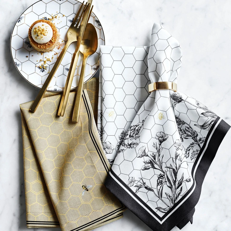 Honeycomb Appetiser Plates 3 Honeycomb Appetiser Plates