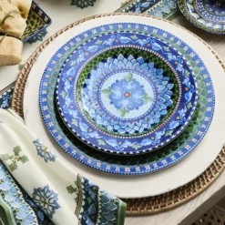 Rustic Ceramic Charger -TABLETOP BAR STORE italy rustic ceramic charger 202229 0393 sicily ceramic mixed appetizer plates set of 4 blue green z