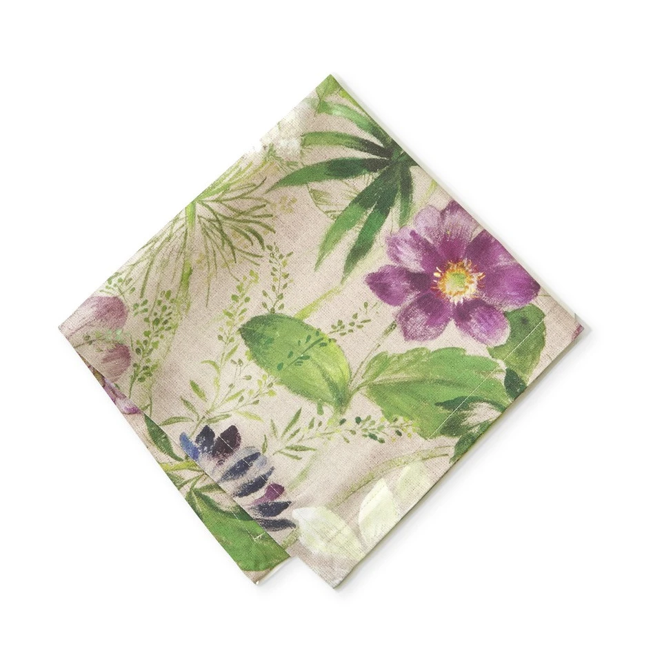 La Vie en Rose Napkins, Set of 4 7 La Vie en Rose Napkins, Set of 4 - Image 5