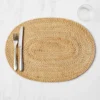 Light Woven Oval Placemat -TABLETOP BAR STORE light woven oval placemat 202219 0037 img17z