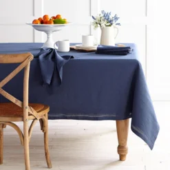 Linen Double Hemstitch Tablecloth -TABLETOP BAR STORE linen double hemstitch tablecloth 202139 0021 linen double hemstitch tablecloth z