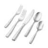 Lucca Faceted 5-Piece Cutlery Placesetting -TABLETOP BAR STORE lucca faceted flatware placesetting 202240 0512 img57z