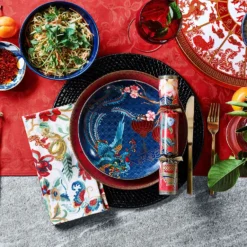 Lunar Noodle Bowls, Set of 4, Mixed