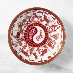 Lunar Zodiac Serve Bowl -TABLETOP BAR STORE lunar zodiac serve bowl 202234 0168 lunar zodiac serving bowl z