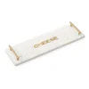 Marble & Brass "Cheese" Rectangular Board -TABLETOP BAR STORE marble and brass cheese rectangular board 202240 0622 img75z