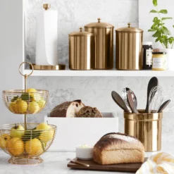 Marble Bread Box -TABLETOP BAR STORE marble bread box 202229 0009 gold paper towel holder z