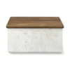 Marble Bread Box -TABLETOP BAR STORE marble bread box 202240 0630 img89z