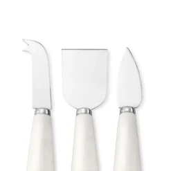 Marble Cheese Knives, Set of 3