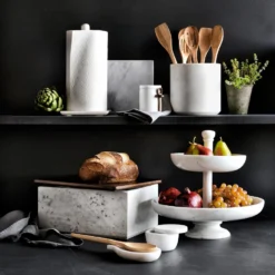 Marble Spoon Rest -TABLETOP BAR STORE marble spoon rest 202240 0014 williams sonoma marble partitioned utensil holder z