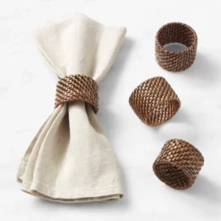Nito Napkins Rings -TABLETOP BAR STORE nito napkin ring 202234 0263 nito napkin rings z
