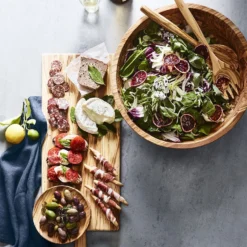 Olivewood Salad Bowls -TABLETOP BAR STORE olivewood salad bowl 202227 0018 olivewood salad bowl z