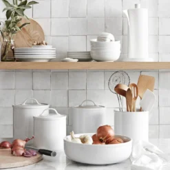 Williams Sonoma Pantry Cereal/Soup Bowl, Set of 6 -TABLETOP BAR STORE pantry cereal and soup bowl 202231 0097 williams sonoma pantry dinner plates set of 6 z