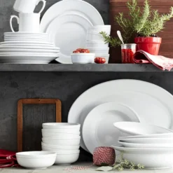 Williams-Sonoma Pantry Soup/Pasta Plate, Set of 6 -TABLETOP BAR STORE pantry soup and pasta plate 202240 0025 williams sonoma pantry oval serving platter z