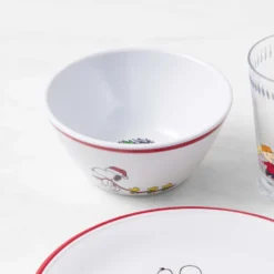 PEANUTS™ Festive Kids Melamine Set -TABLETOP BAR STORE peanuts holiday kids melamine set 202233 0094 peanuts holiday kids melamine set z