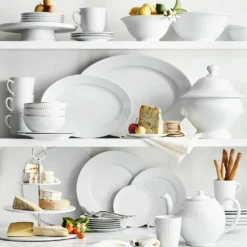 Pillivuyt Basketweave Porcelain Mug -TABLETOP BAR STORE pillivuyt basketweave porcelain mug 202233 0021 pillivuyt eclectique porcelain 3 tiered stand z