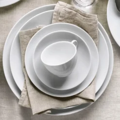 Pillivuyt Coupe Porcelain Cup & Saucer -TABLETOP BAR STORE pillivuyt coupe porcelain cup and saucer 202235 0002 pillivuyt coupe porcelain dinnerware collection z