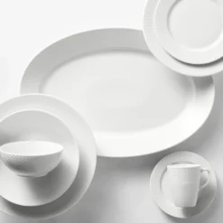 Pillivuyt Plisse Porcelain Bread & Butter Plates -TABLETOP BAR STORE pillivuyt plisse bread and butter plates 202223 0013 pillivuyt perle porcelain dinner plates z