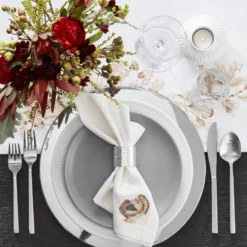 Pillivuyt Plisse Porcelain Dinner Plates -TABLETOP BAR STORE pillivuyt plisse dinner plates 202233 0336 hammered napkin rings set of 4 z