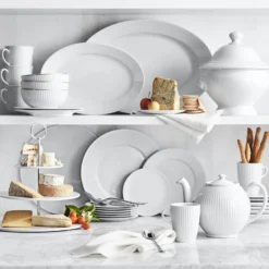 Pillivuyt Plisse Porcelain Mugs -TABLETOP BAR STORE pillivuyt plisse mugs 202228 0009 pillivuyt plisse porcelain 3 tiered stand z