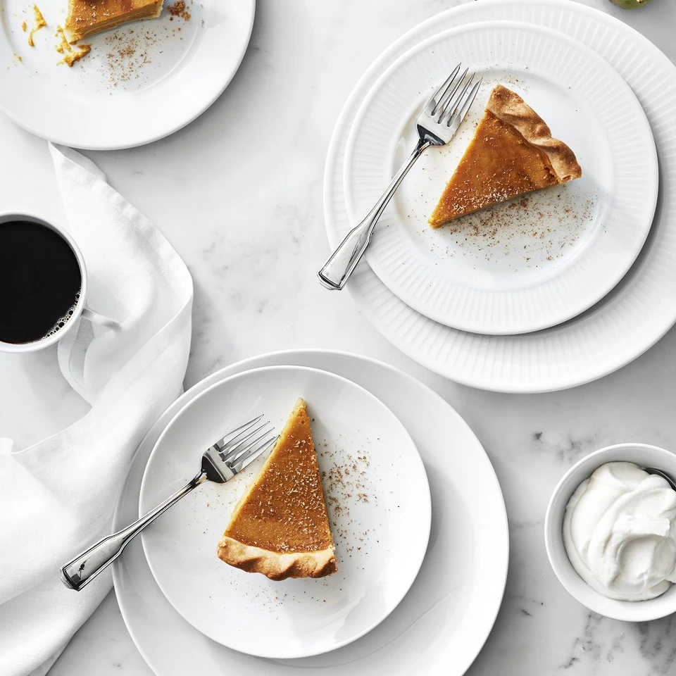 Pillivuyt Plisse Porcelain Salad Plates 14 Pillivuyt Plisse Porcelain Salad Plates - Image 12