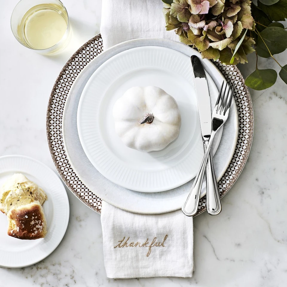 Pillivuyt Plisse Porcelain Salad Plates 13 Pillivuyt Plisse Porcelain Salad Plates - Image 11